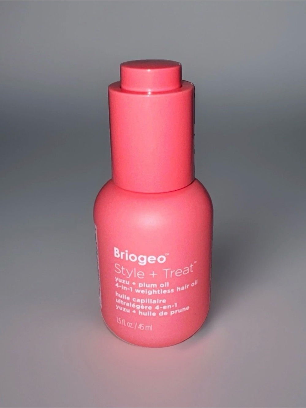 Briogeo Style + Treat Yuzu + Plum Oil 4-in-1 Weightless Hair Oil 1.5 fl oz